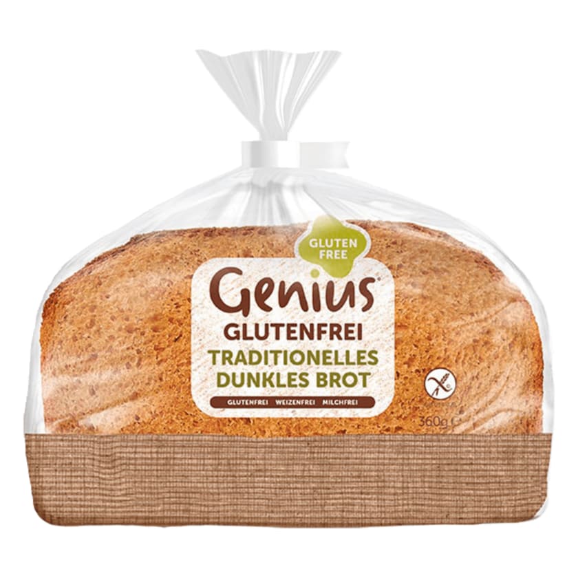 Genius Traditionelles Dunkles Brot glutenfrei